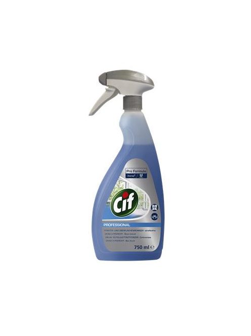 Ablak- és felülettisztítószer, 750 ml, CIF, "Professional" (UJ11080)