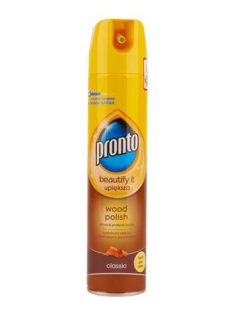   Felülettisztító, spray, 0,25 l, PRONTO "Classic Wood" (UJ1545)