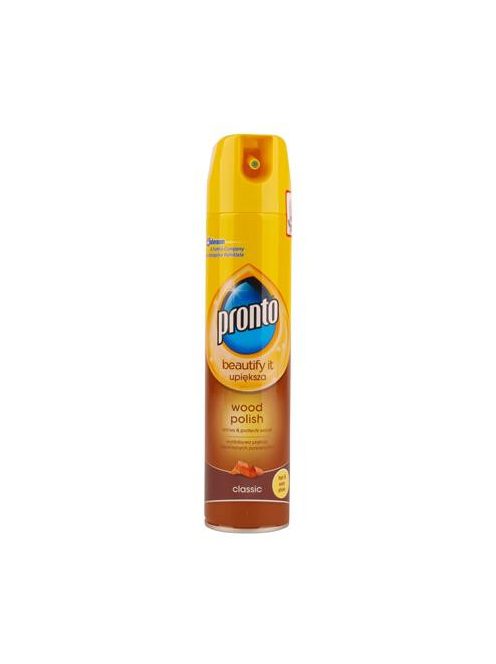 Felülettisztító, spray, 0,25 l, PRONTO "Classic Wood" (UJ1545)