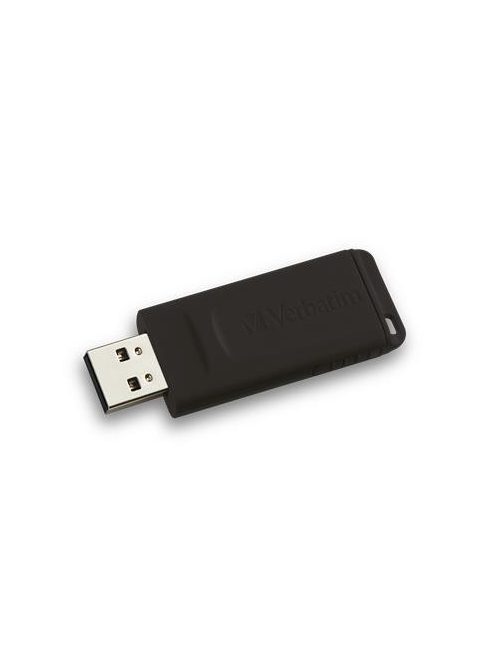 Pendrive, 32GB, USB 2.0, VERBATIM "Slider", fekete (UV32GSF)