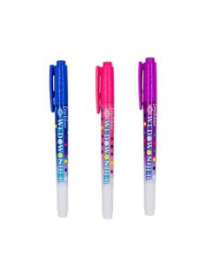   Filctoll készlet, 2-3 mm, törölhető, kétvégű, WEDO, "Wedowonder", 6 különböző szín (UW2523306)