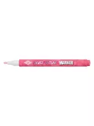 Filctoll készlet, 1-2 mm, metál ezüst, WEDO, 6 különböző színű kontúrral (UW2526006)