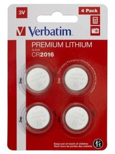   Gombelem, CR2016, 4 db, VERBATIM "Premium" (VECR20164)