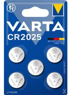 Gombelem, CR2025, 5 db, VARTA (VECR20255)