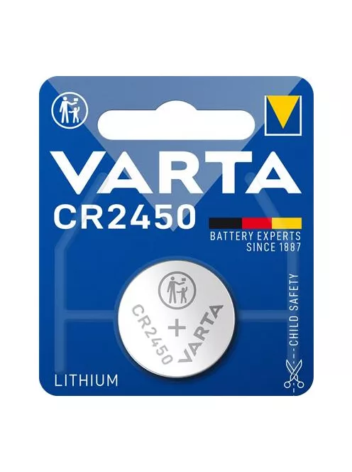 Gombelem, CR2450, 1 db, VARTA "Professional" (VECR2450)