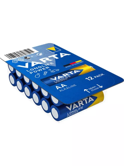 Elem, AA ceruza, 12 db, VARTA "Longlife Power" (VEHEAA12)