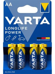   Elem, AA ceruza, 4 db, VARTA "Longlife Power" (VEHEAA4)