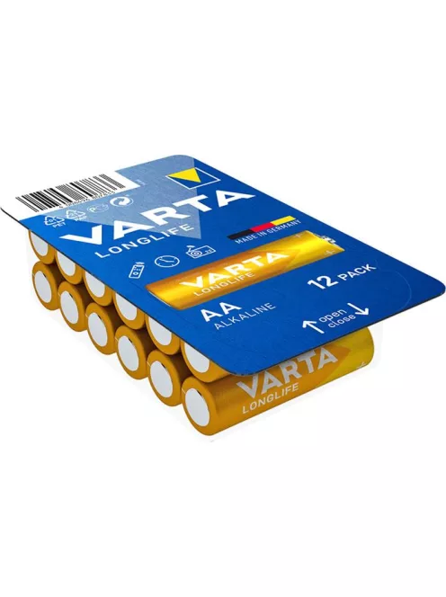 Elem, AA ceruza, 12 db, VARTA "Longlife" (VELEAA12)