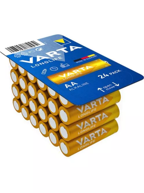 Elem, AA ceruza, 24 db, VARTA "Longlife" (VELEAA24)