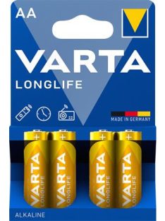Elem, AA ceruza, 4 db, VARTA "Longlife" (VELEAA4)