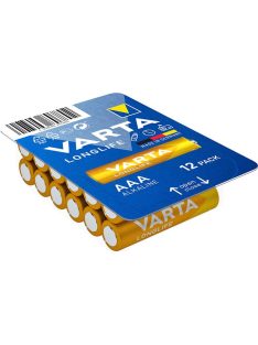   Elem, AAA mikro, 12 db, VARTA "Longlife" (VELEAAA12)