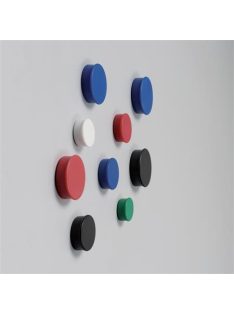 Mágneskorong, 20 mm, 10 db, NOBO, vegyes (VN1016)
