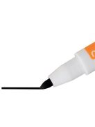 Táblamarker, kúpos hegyű, 2 mm, mágneses kupakkal, NOBO, fekete (VN4184)
