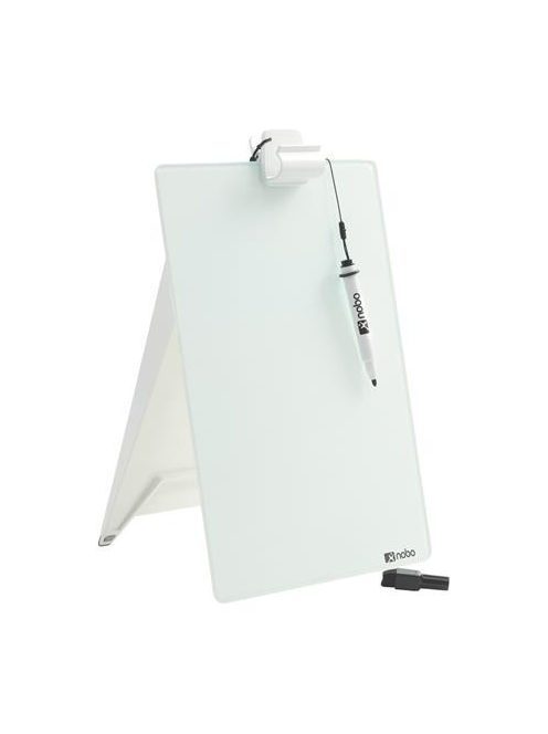 Állványos asztali üvegtábla, NOBO (VN5173)