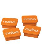 Mágnesek fehértáblához 4 db, NOBO narancs (VN5327)