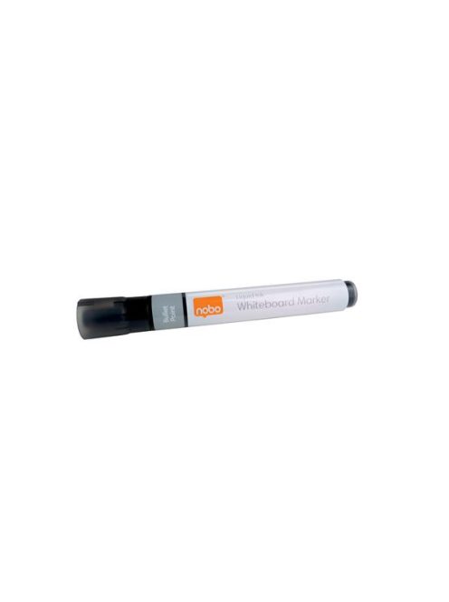 Táblamarker, folyékonytintás, kúpos, 1-3 mm, NOBO, fekete (VN5377)