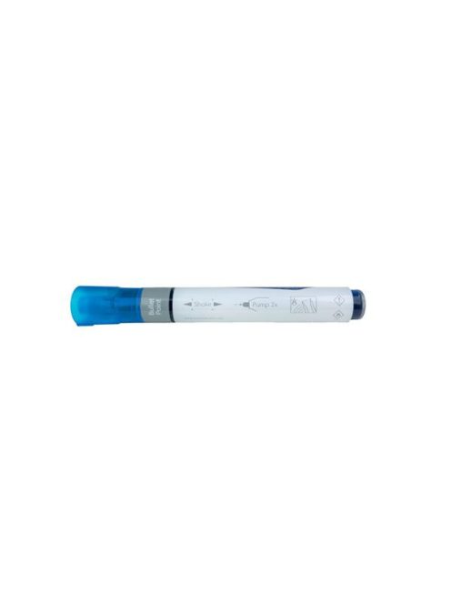 Táblamarker, kúpos hegyű, 1-3 mm, NOBO, kék (VN5378)