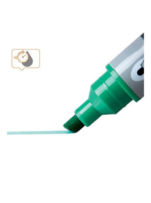 Táblamarker, vágott hegyű, 4 mm, NOBO, zöld (VN5385)