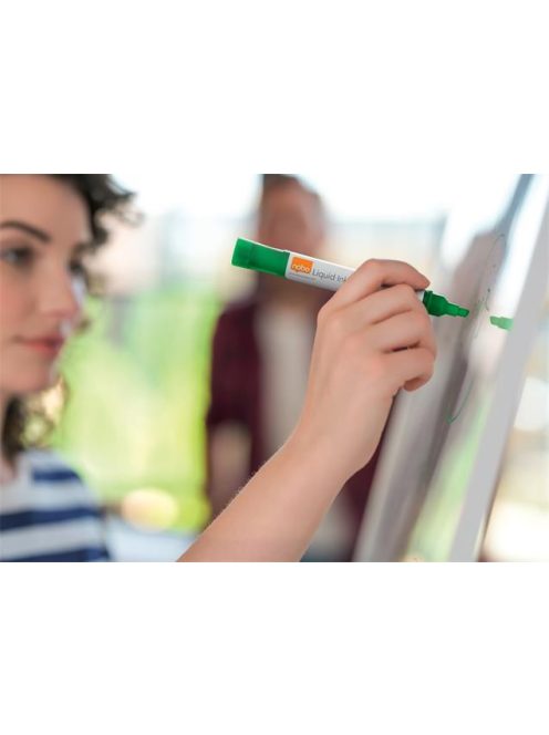 Táblamarker, vágott hegyű, 4 mm, NOBO, zöld (VN5385)