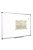 Fehértábla, mágneses, 120x240 cm, alumínium keret, VICTORIA (VVI (VVIM09)