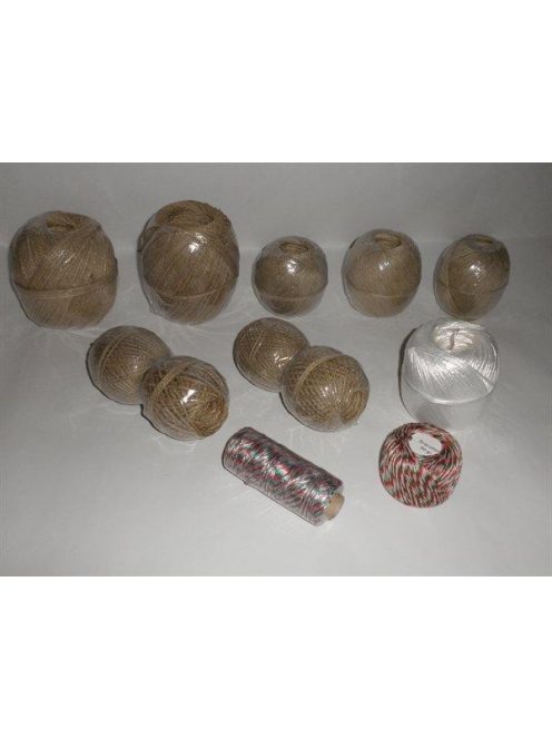 Kötözőzsineg, kender, vékony, 250m, VICTORIA (ZSK250) (ZSK250)