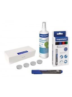 Táblafilc, mágnes, száraz táblatörlő szett